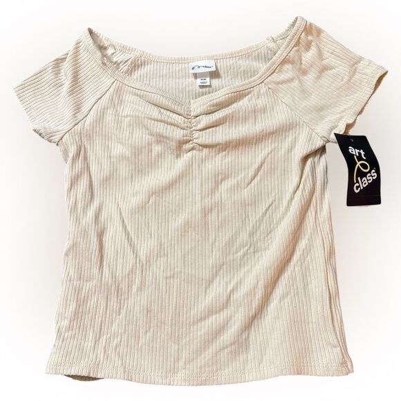 Nwt art class size 8 off white tshirt - Picture 1 of 3